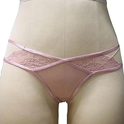 Women's Everyday Underwear Floral Lace Briefs Low Rise Hipster