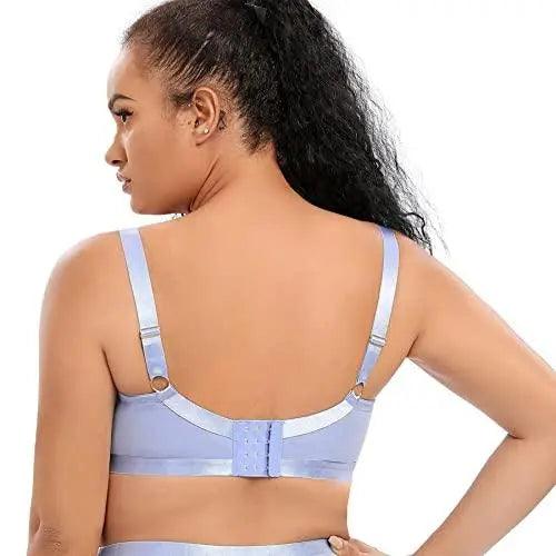 WangSiwe Miracle Bra Color Contrast Adjusted Lingerie, Women And Bears  Gather, No Steel Ring, To Collect Side Breast, Thick And Thin Bra (Size :  5L 90-100KG) : Buy Online at Best Price